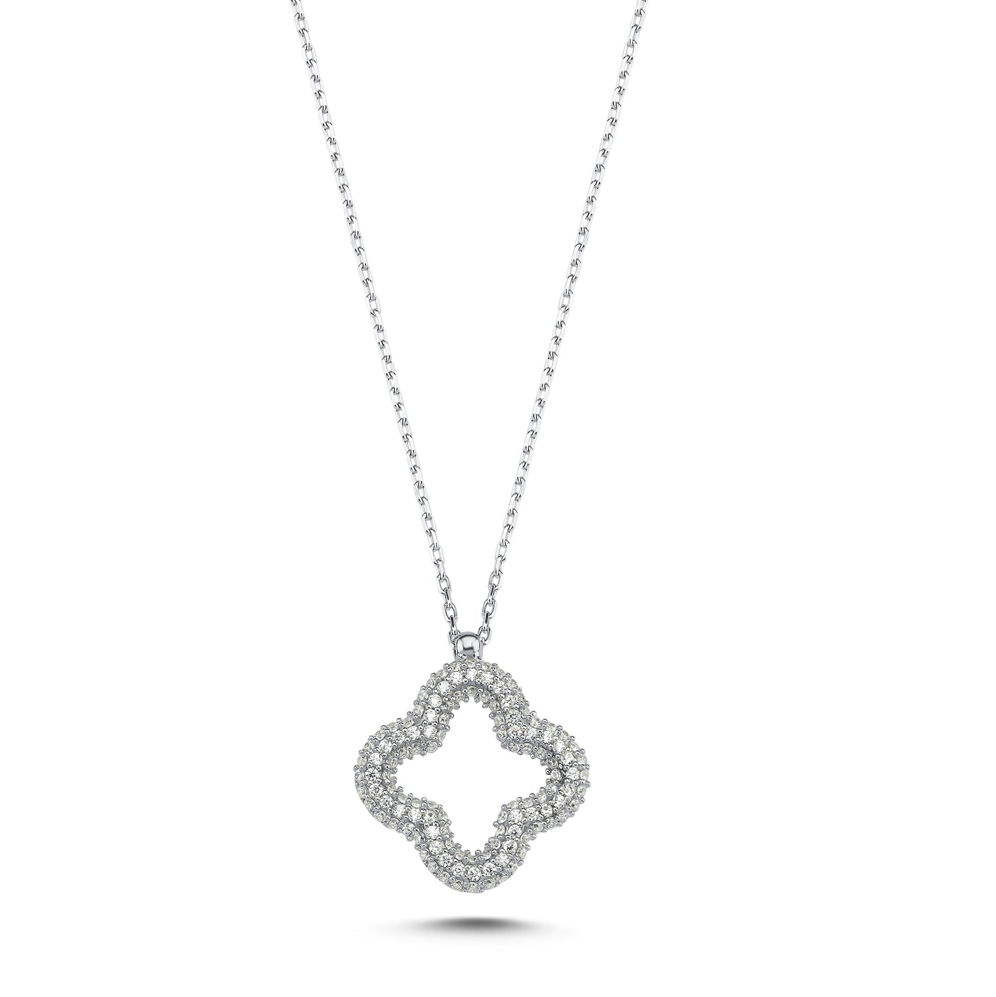 Open Clover Necklace