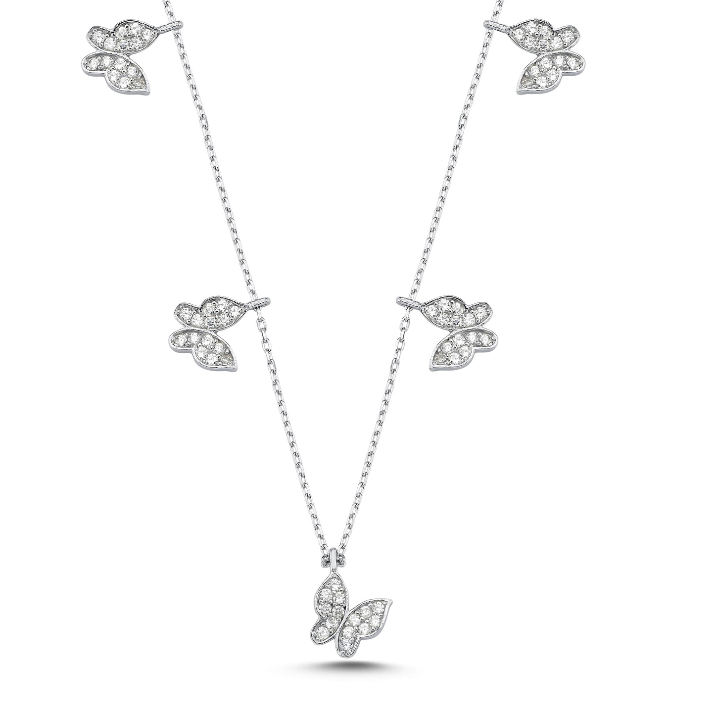 Butterfly Station Necklace