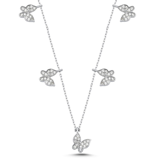 Butterfly Station Necklace