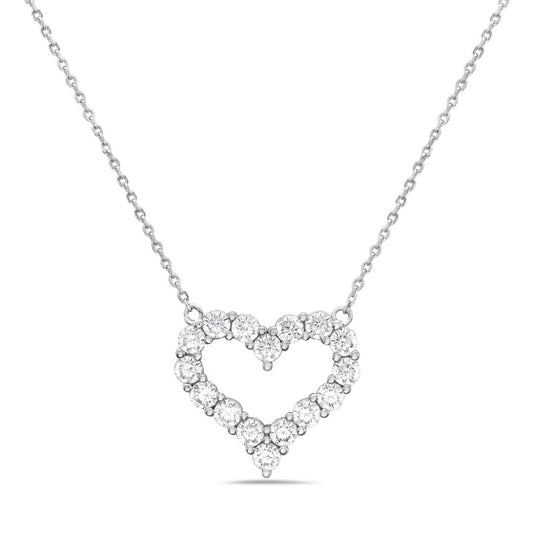 Medium Open Heart Necklace