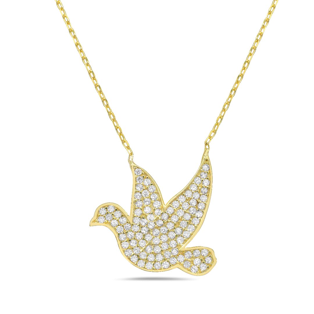 Large Dove Necklace
