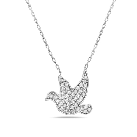 Small Dove Necklace