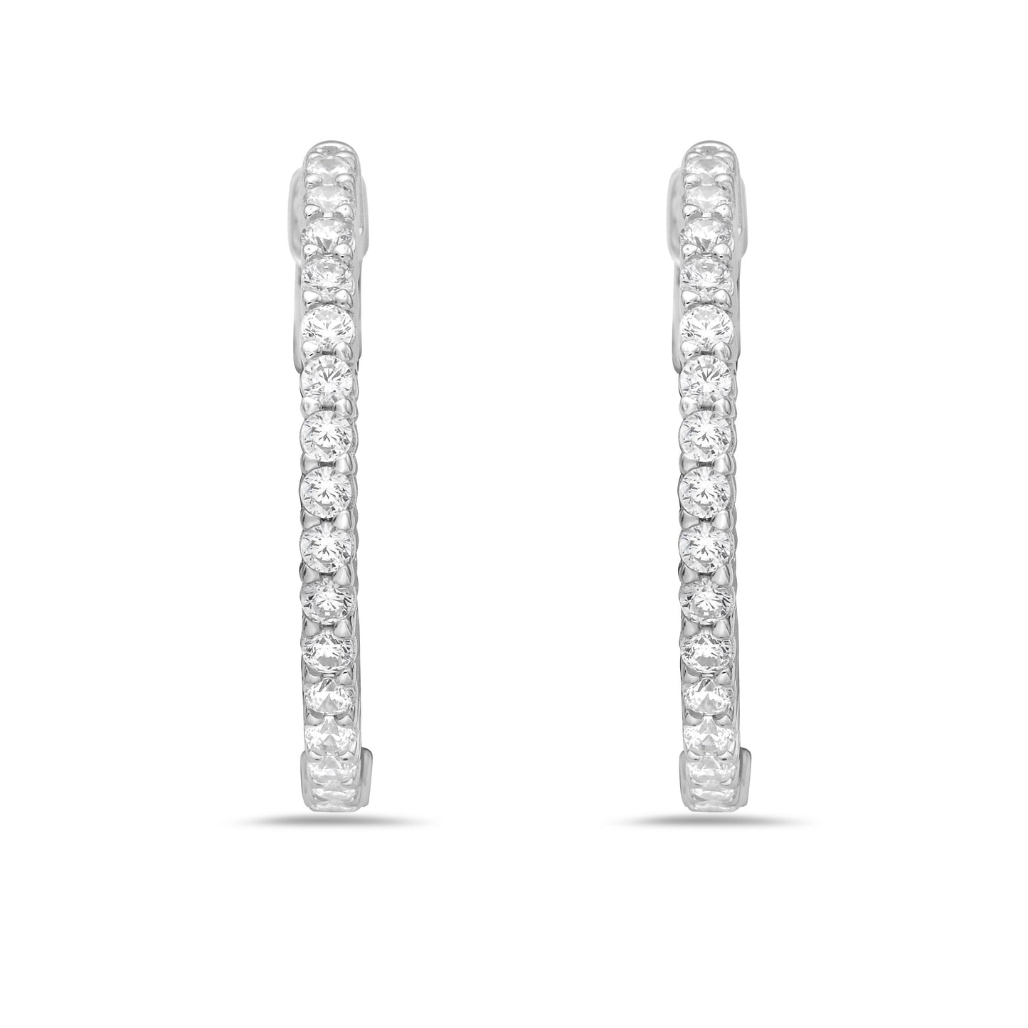 Ray Hoop Earrings
