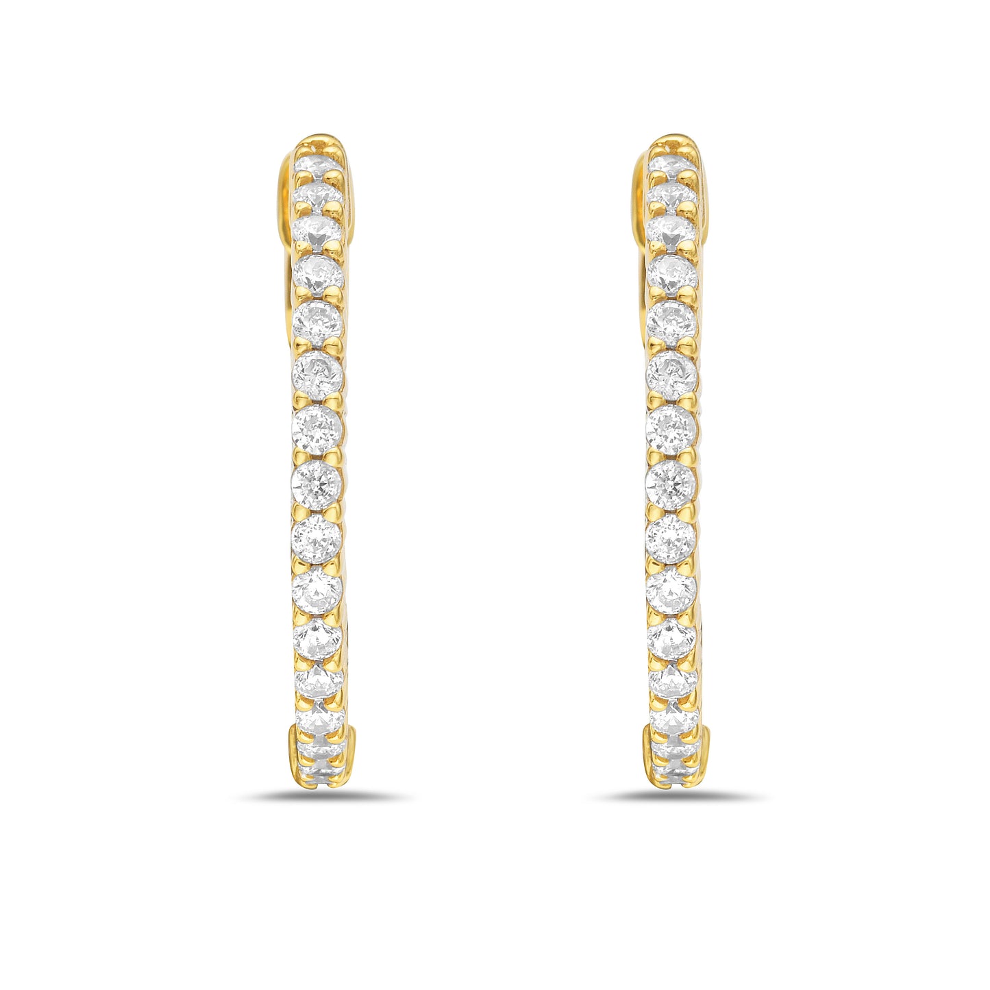 Ray Hoop Earrings