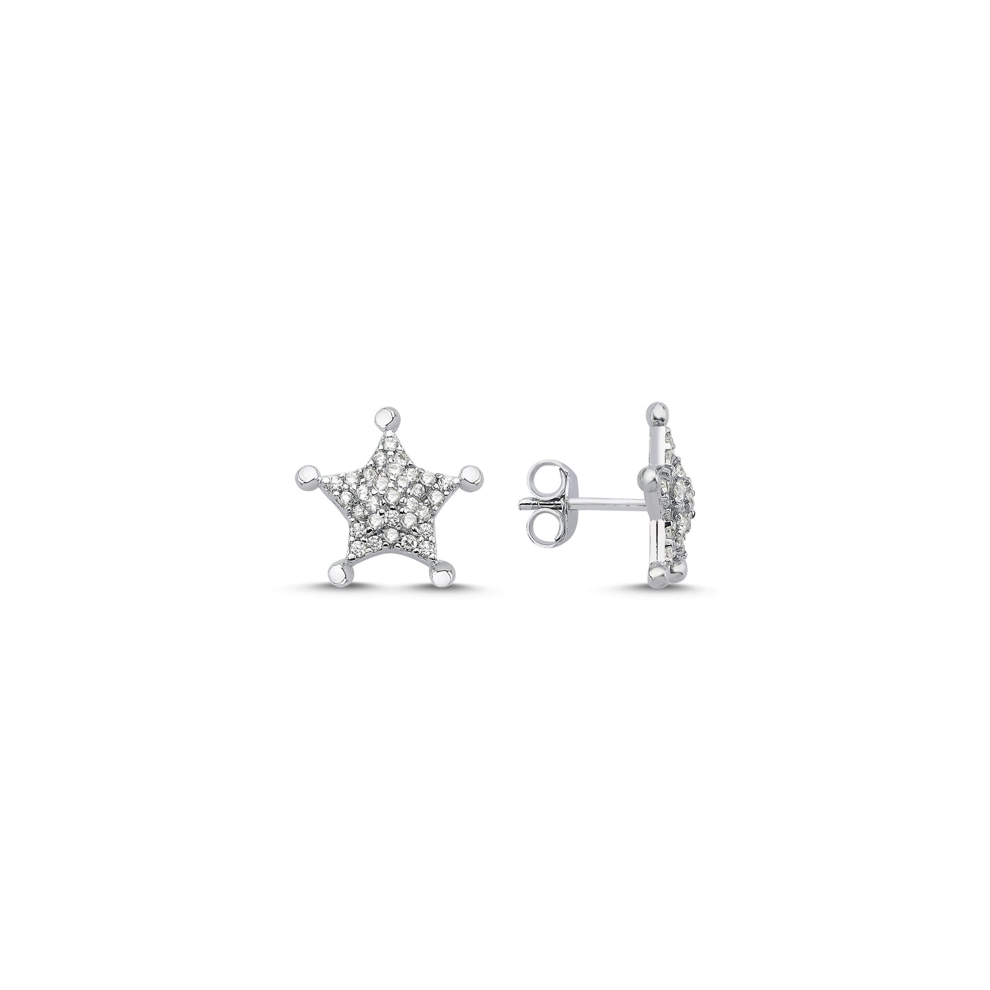 Star earrings