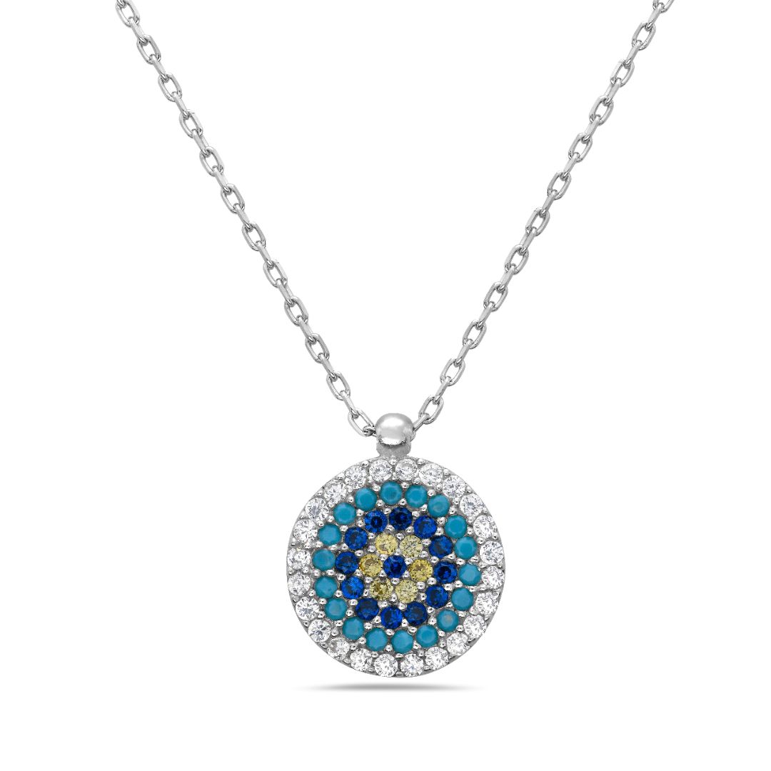 Bell Evil Eye Necklace