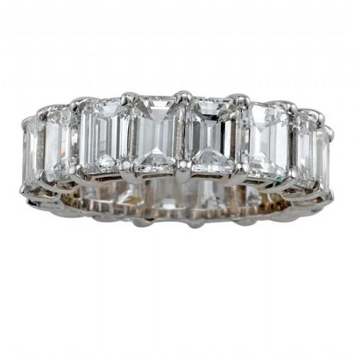 Emerald Cut Eternty