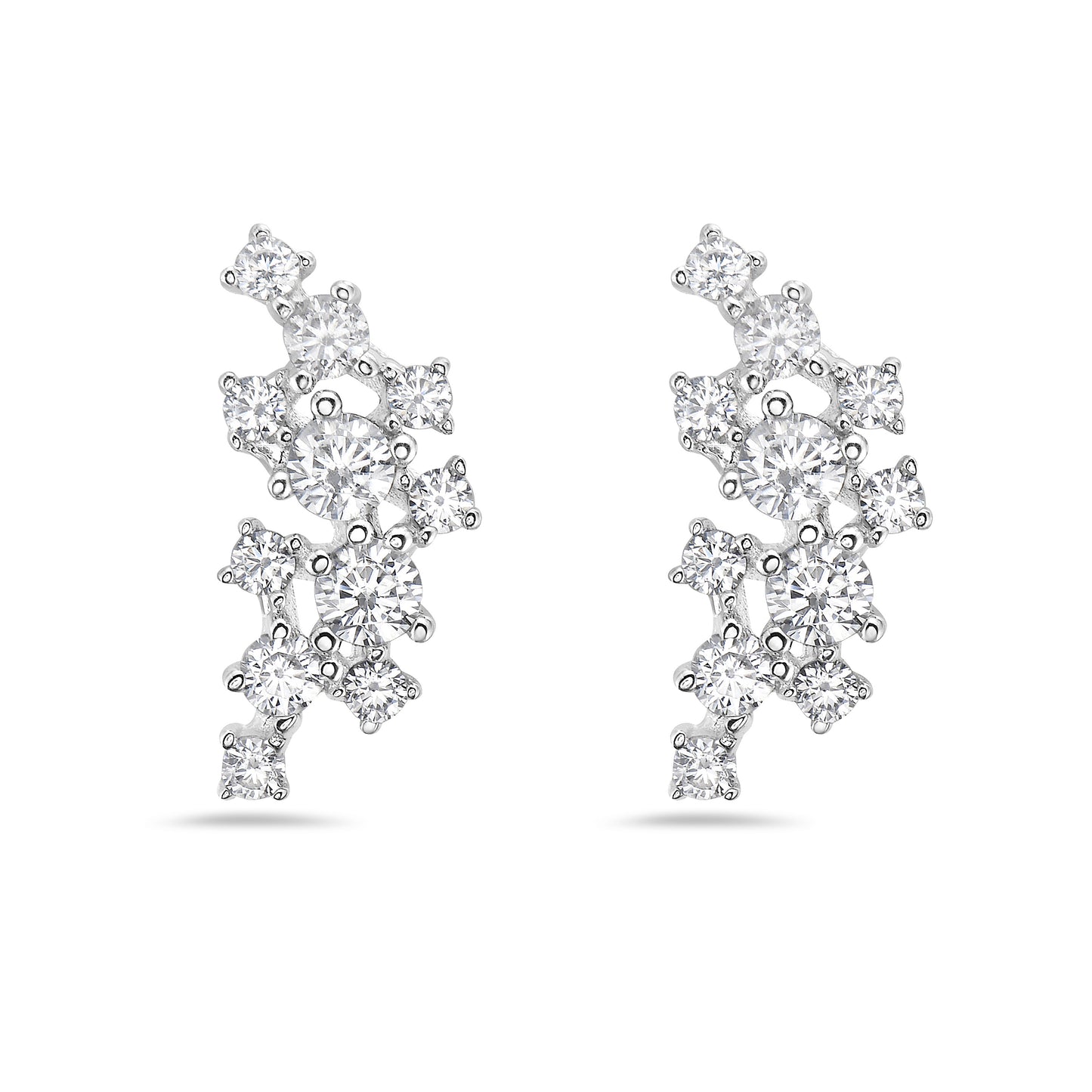 Kelly Cluster Earrings